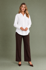Relaxed Button-Up Shirt