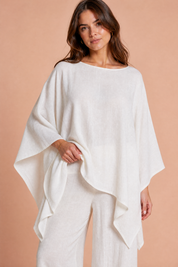 Ensemble ample encolure bateau | Vue rapprochée | Lounelle Paris