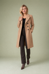 Longline Belted Coat