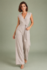 Fluid V-Neck Jumpsuit