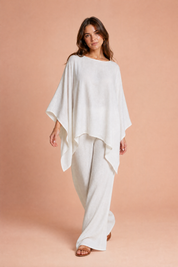 Ensemble ample encolure bateau | Vue en mouvement | Lounelle Paris