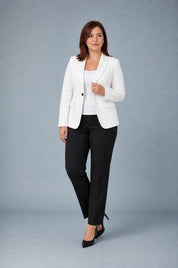 Blazer col tailleur coupe cintrée | Porté sur une autre silhouette | Lounelle Paris