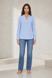 Blouse fluide col en V | Lounelle Paris