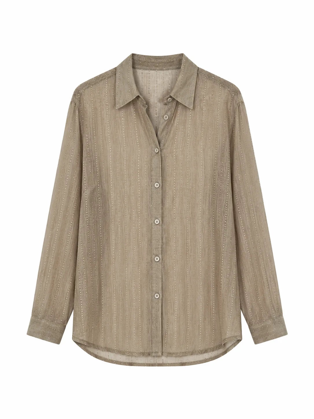 Chemise ample à lignes scintillantes | Lounelle Paris