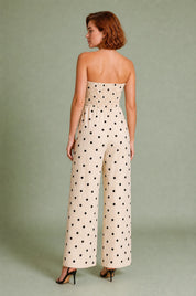 Combinaison bandeau à pois | Vue de dos | Lounelle Paris