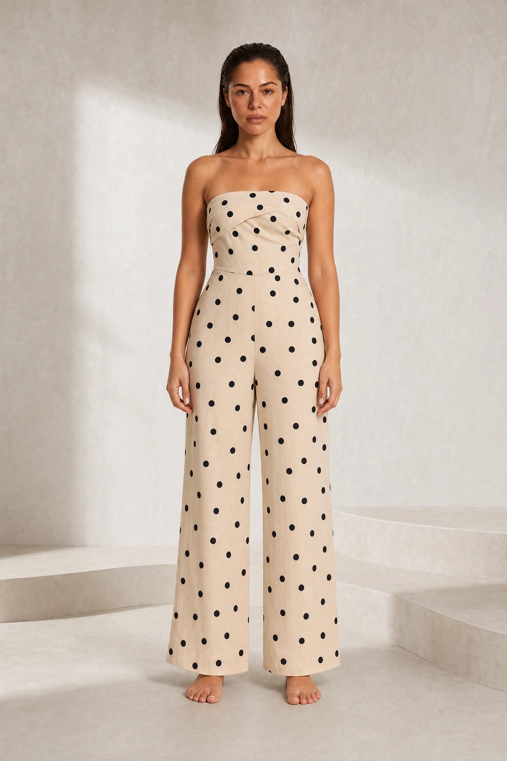 Combinaison bandeau à pois | Lounelle Paris