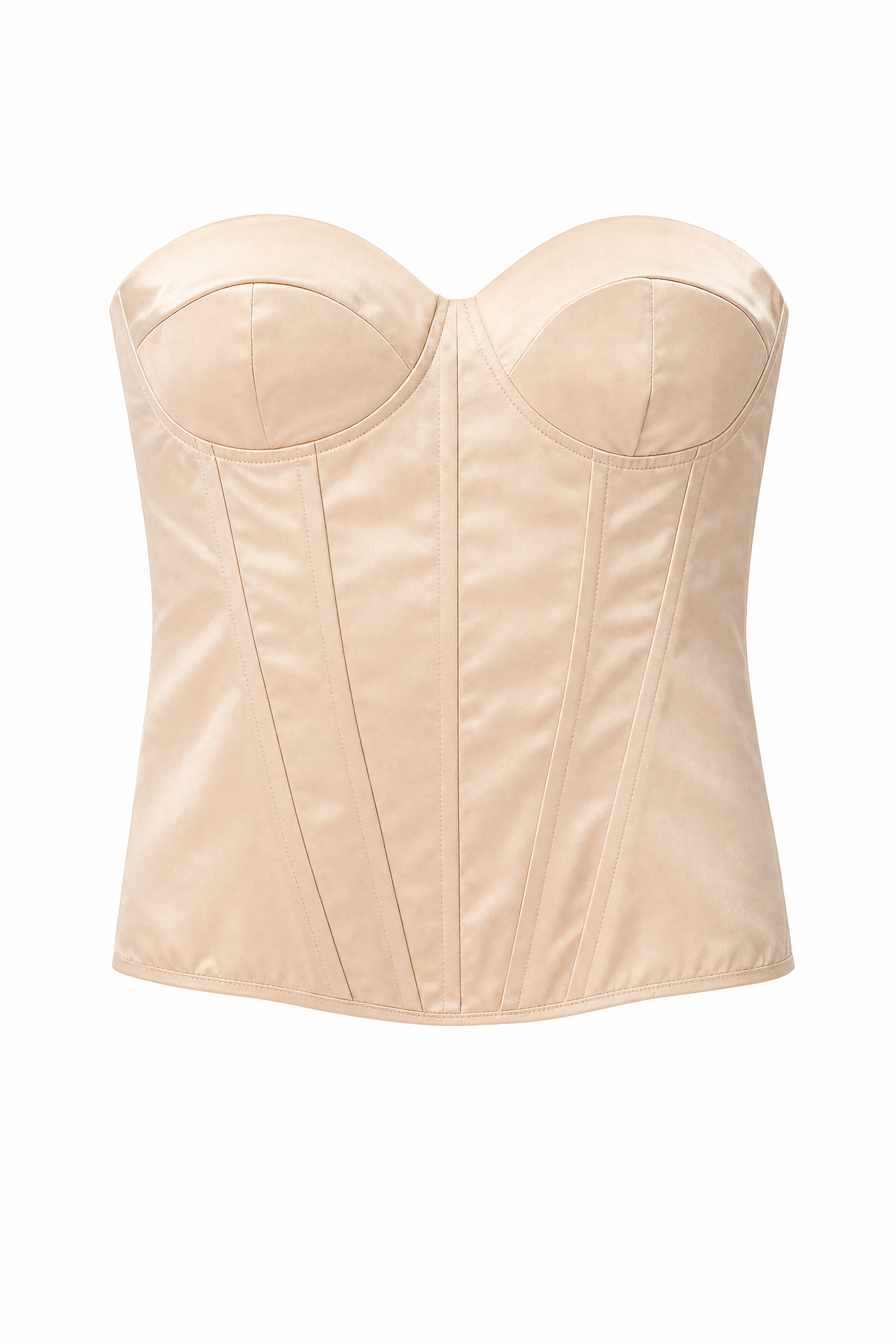 Bustier corset décolleté cœur laçage dos | Lounelle Paris