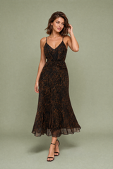 Leopard Print Camisole Dress