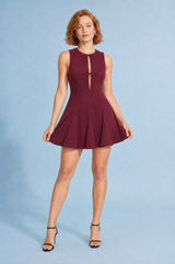 Tie-Front Sleeveless Dress