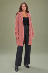 Oversized Shawl-Collar Cardigan