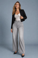 High-Rise Wide-Leg Jeans