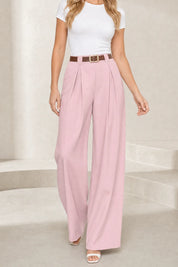 Pantalon large taille haute fluide | Lounelle Paris