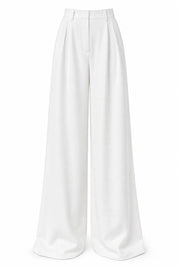Pantalon taille haute jambes larges | Lounelle Paris