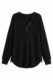 Pull col V maille gaufrée | Lounelle Paris