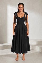 Backless Tie-Strap Dress