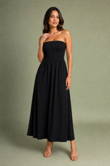Off-Shoulder Bustier Dress