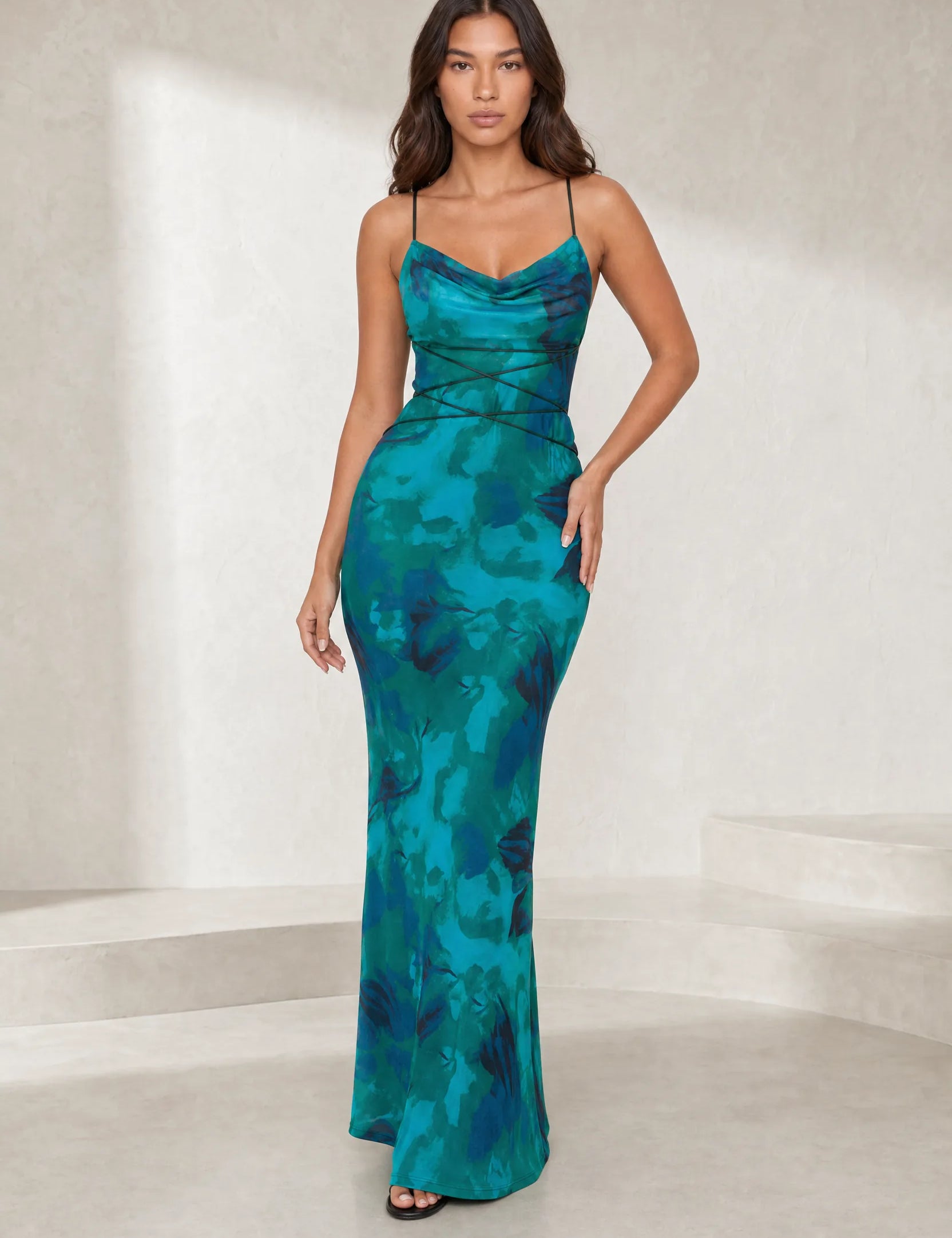 Robe florale dos nu | Lounelle Paris