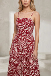 Robe longue bordeaux dos nu | Lounelle Paris