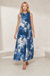 Robe longue tie-dye | Lounelle Paris
